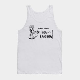 Latin saying - Ora et Labora Tank Top